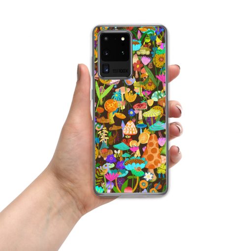 Never Let Gnomes Play with Your Poems dark background Case for Samsung® - Image 6