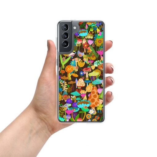 Never Let Gnomes Play with Your Poems dark background Case for Samsung® - Image 10