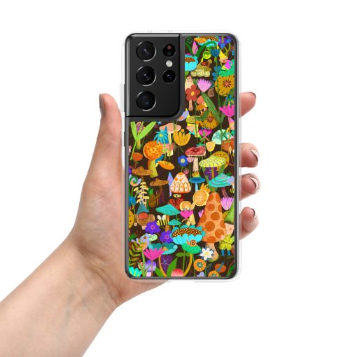 Never Let Gnomes Play with Your Poems dark background Case for Samsung® - Image 9
